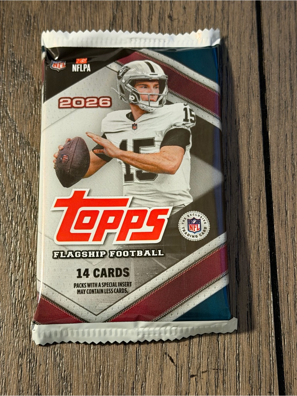 Factory Sealed Topps 2026 Flagship Football Card Pack